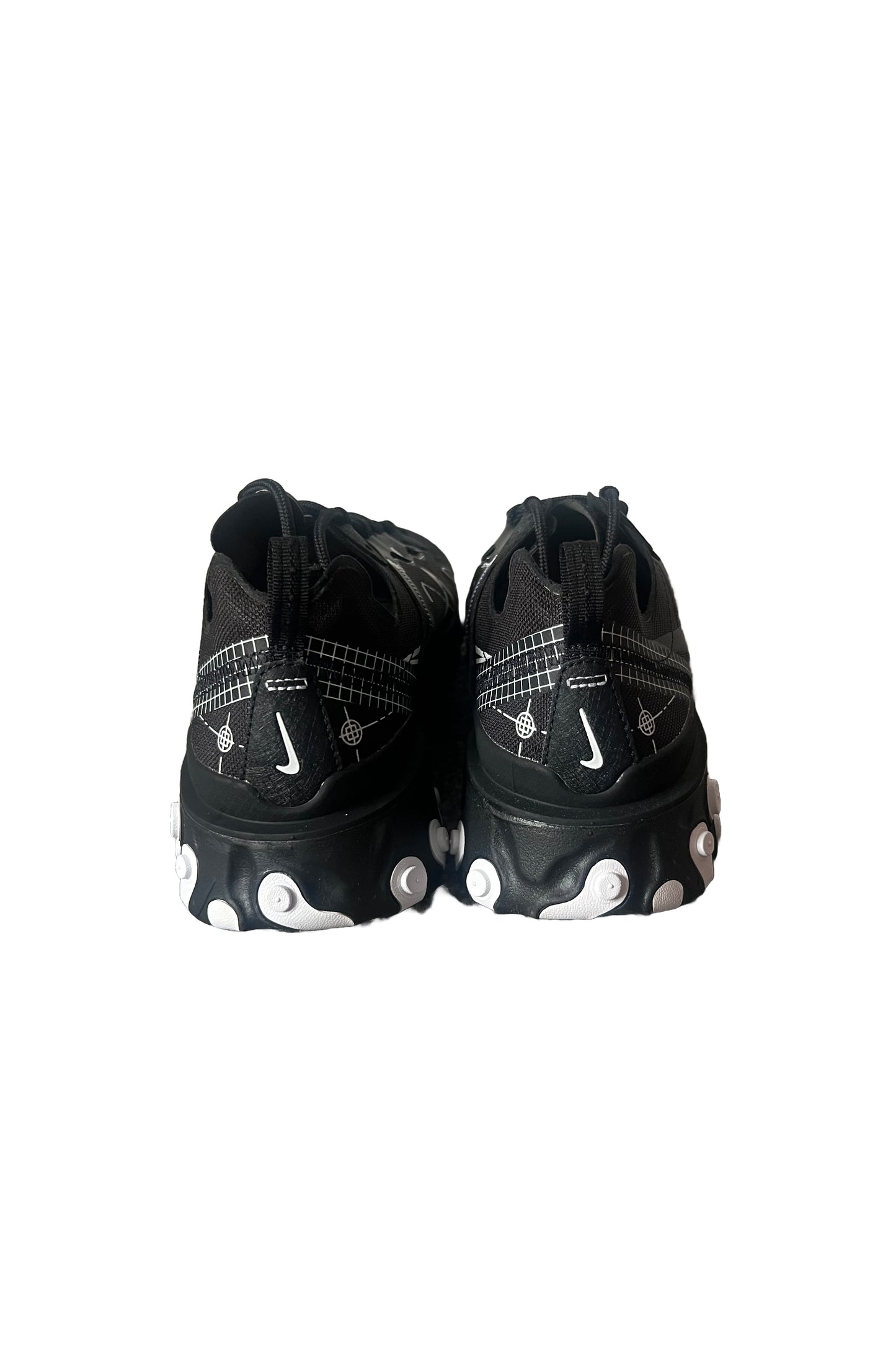 Nike React Element 55 'Reverse Schematic - Black' CU3009-001