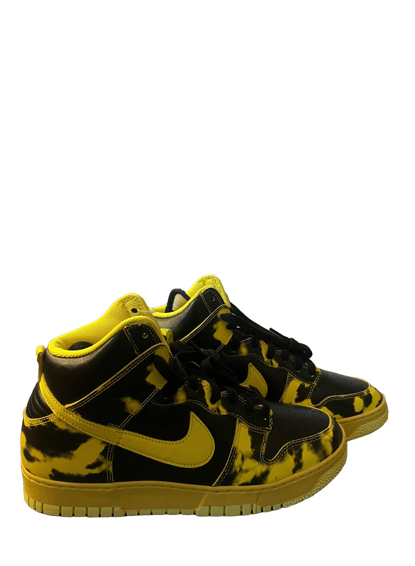NIKE DUNK HIGH 1985 YELLOW ACID WASH