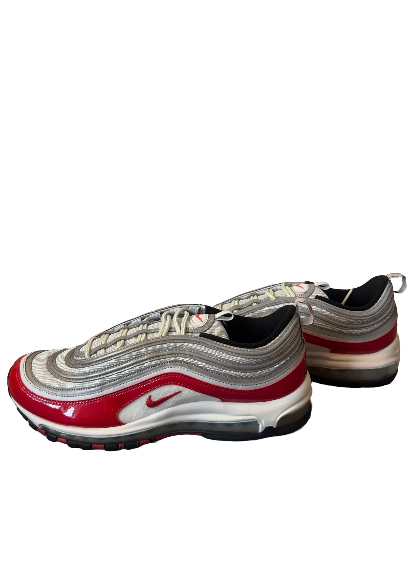 Nike Air Max 97 Pure Platinum University Red