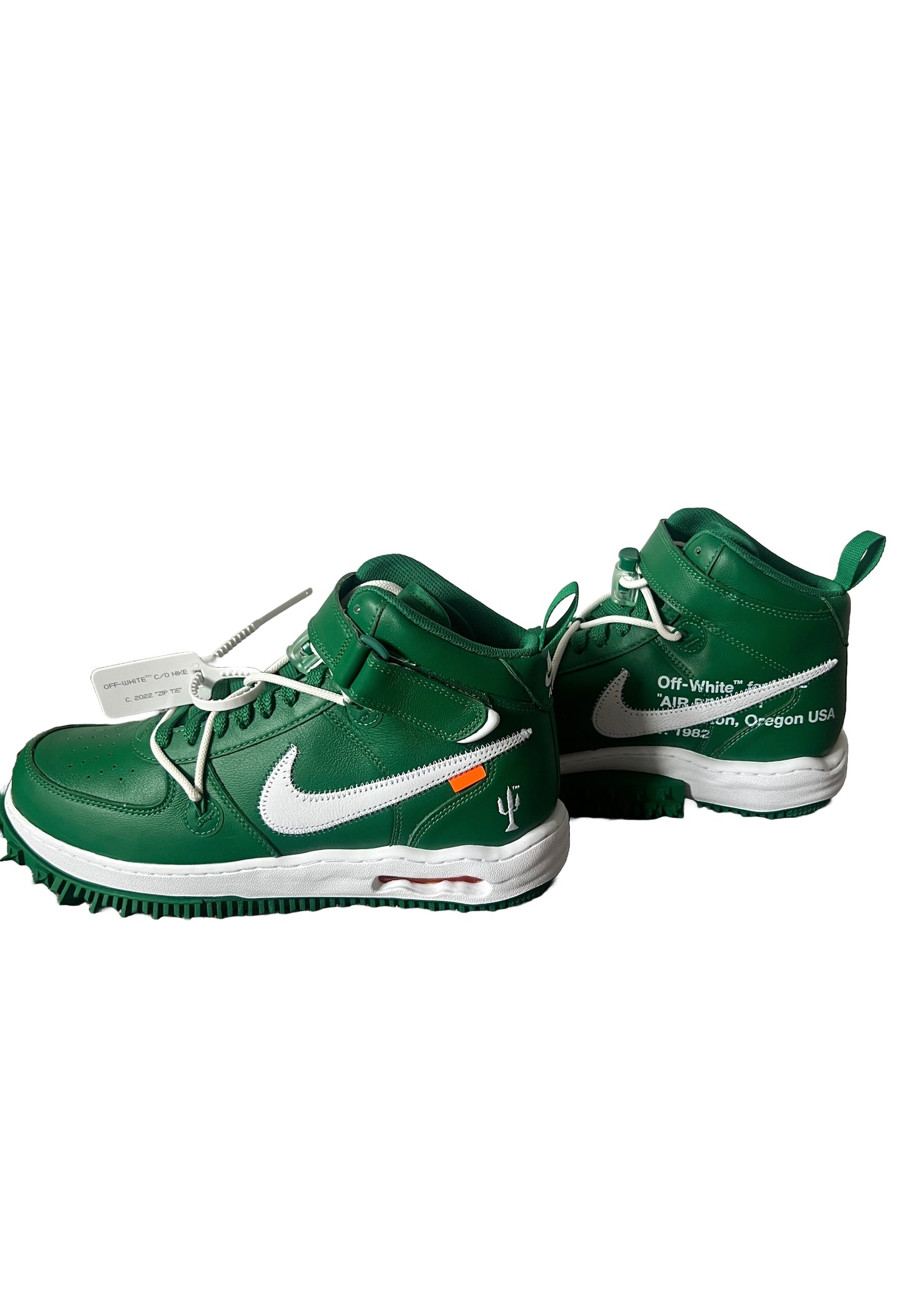 NIKE AIR FORCE 1 MID X OFF-WHITE PINE GREEN