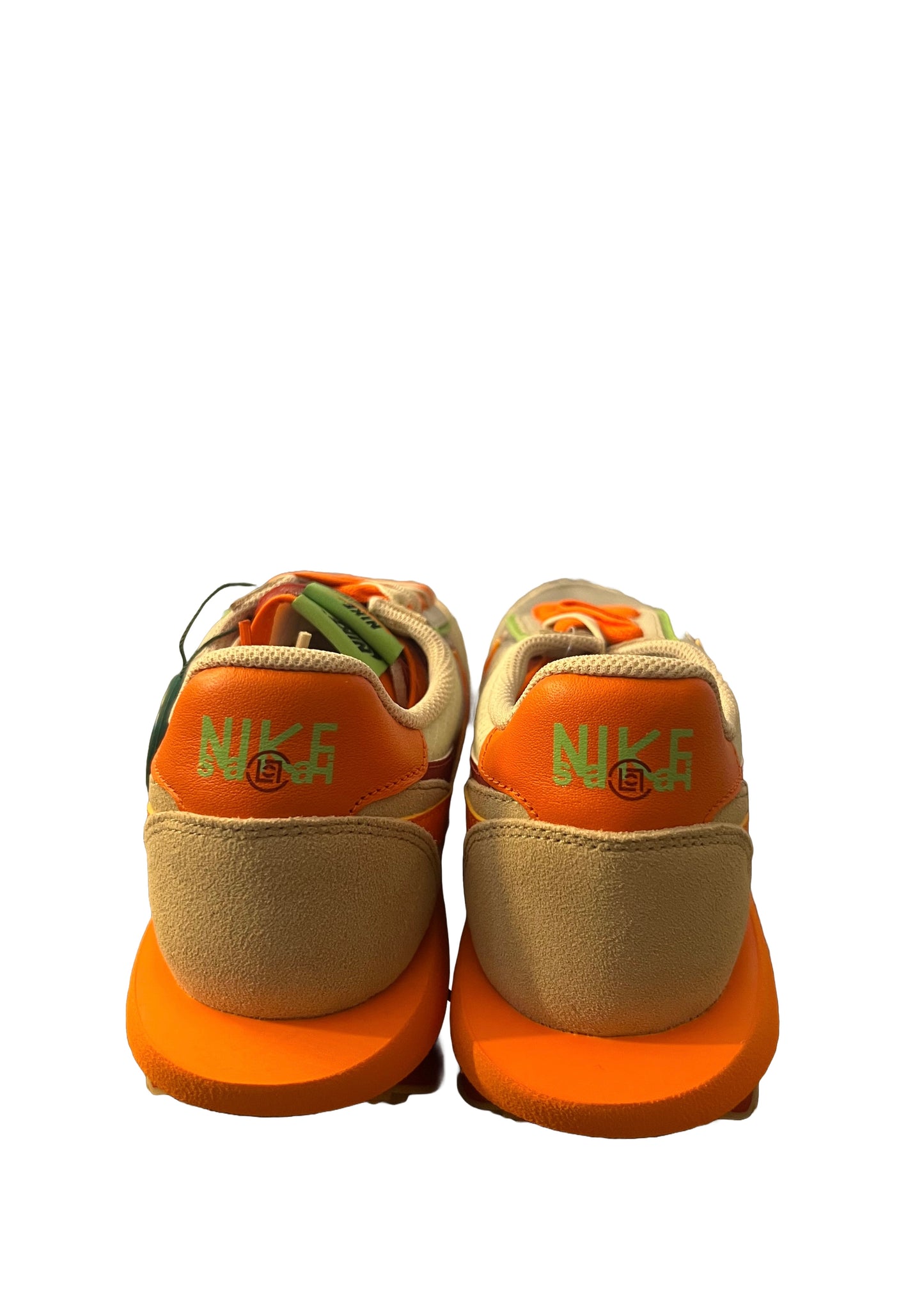 NIKE LDWAFFLE X CLOT X SACAI NET ORANGE BLAZE