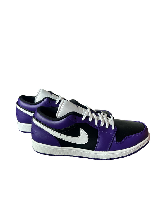 Air Jordan 1 Low 'Court Purple Black' 553558-501