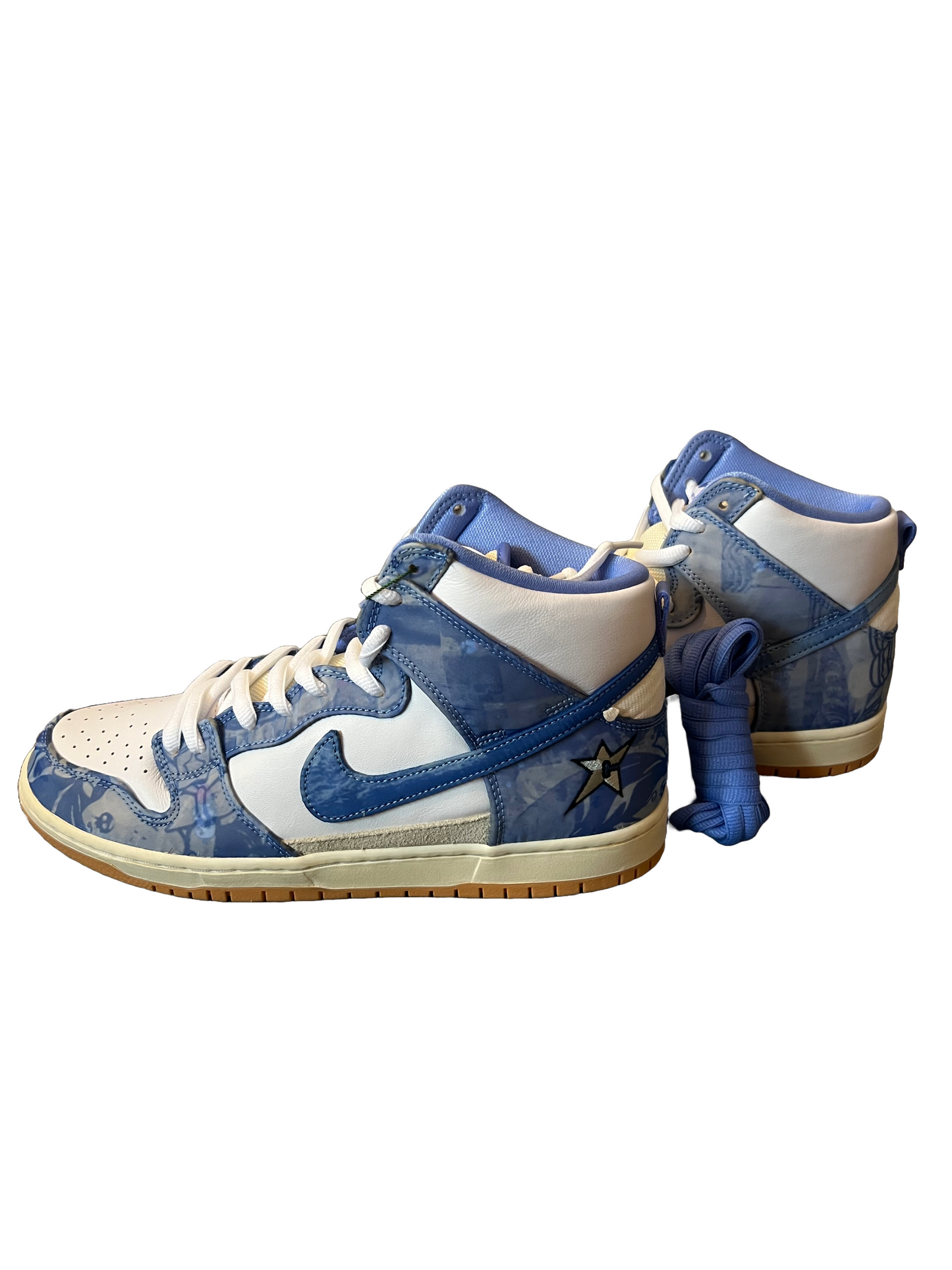 NIKE DUNK HIGH X CARPET COMPANY WHITE ROYAL PULSE