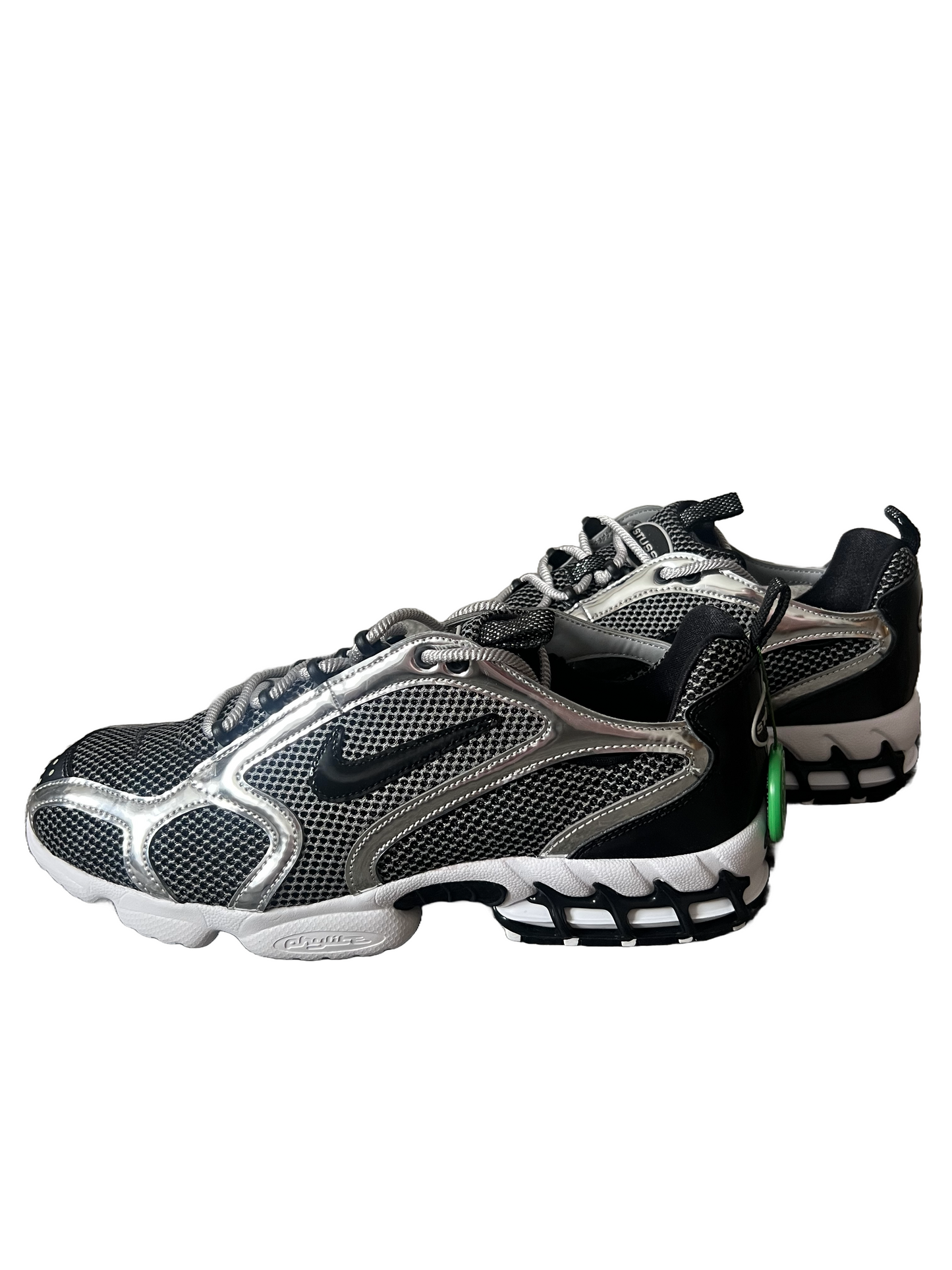 Nike x Stussy Air Zoom Spiridon Caged 2 'Pure Platinum'