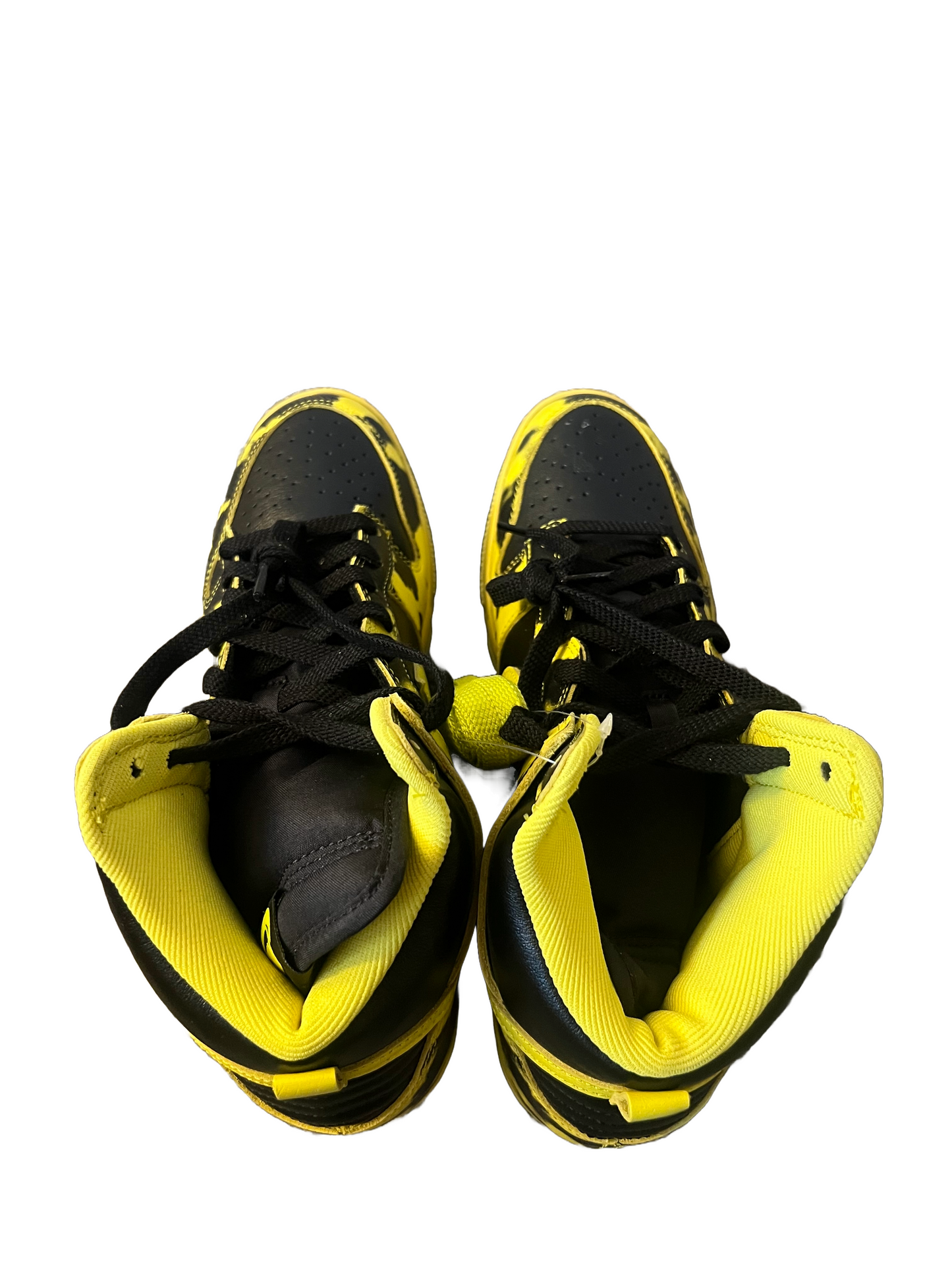 NIKE DUNK HIGH 1985 YELLOW ACID WASH