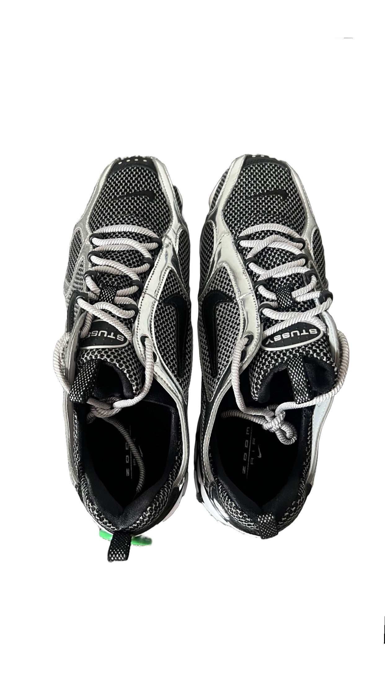 Nike x Stussy Air Zoom Spiridon Caged 2 'Pure Platinum'