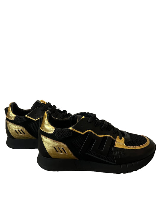 VERSACE GREEK KEY SNEAKERS - BLKGLD