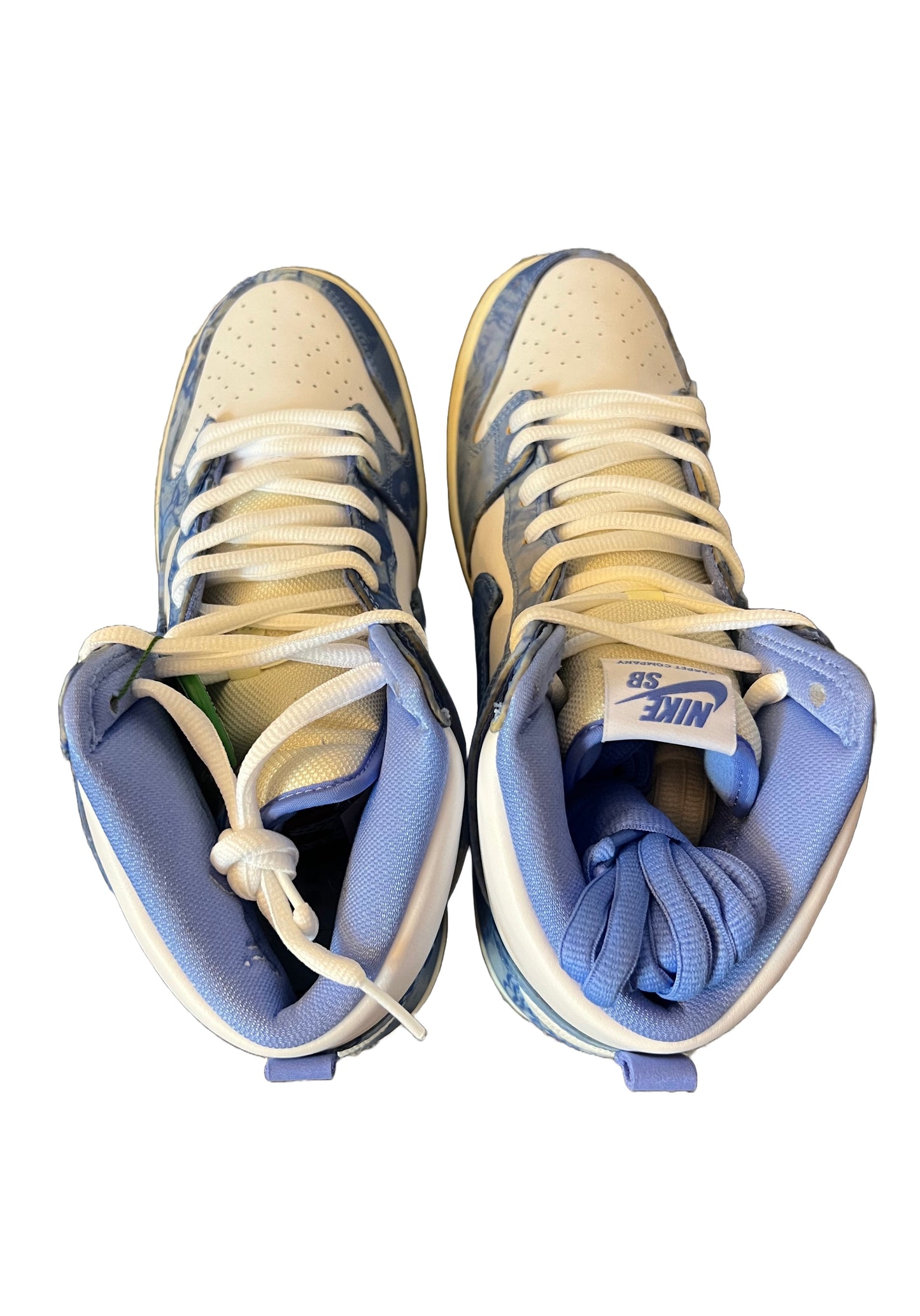 NIKE DUNK HIGH X CARPET COMPANY WHITE ROYAL PULSE
