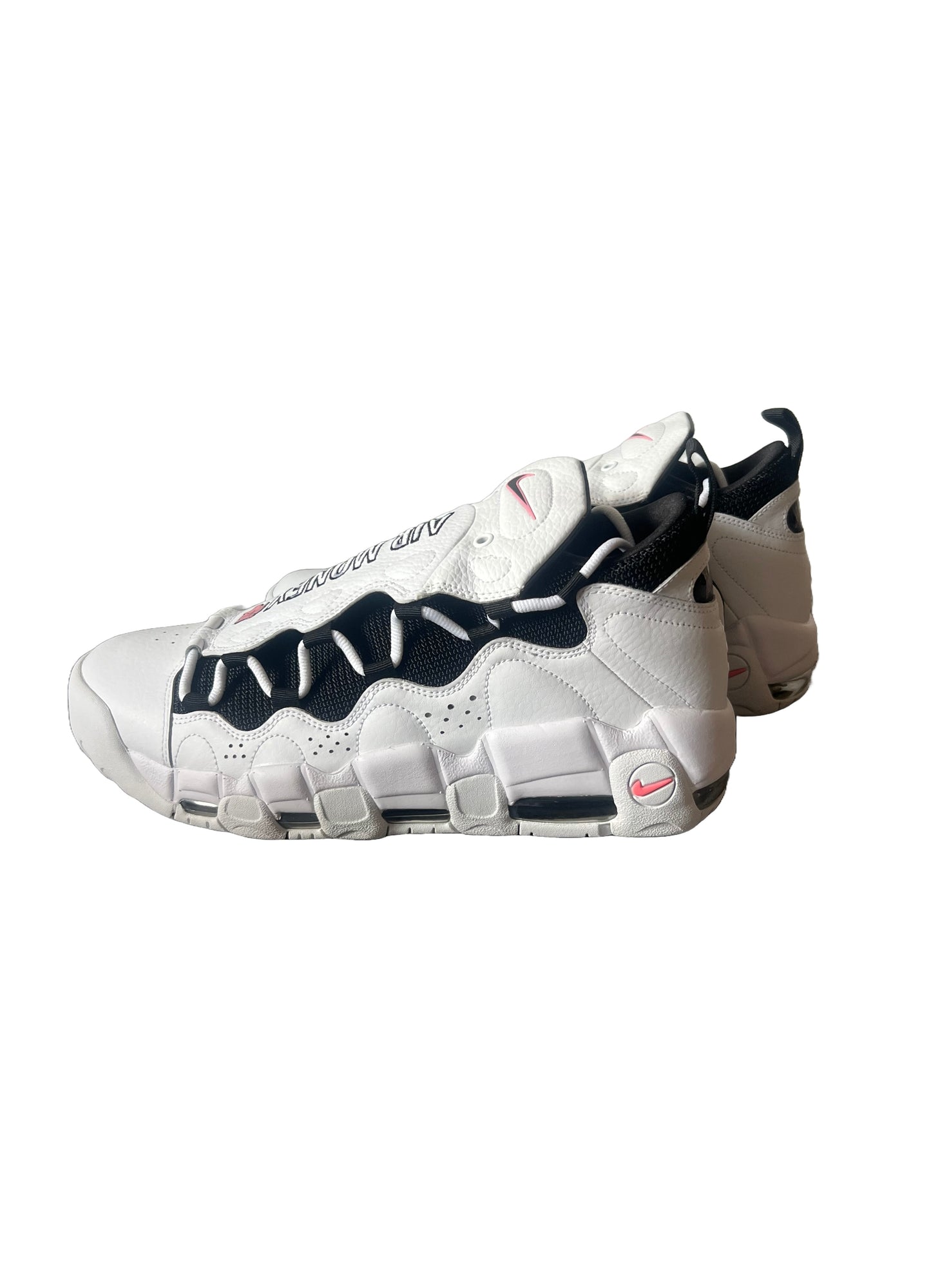 Nike Air More Money White Black Coral Chalk