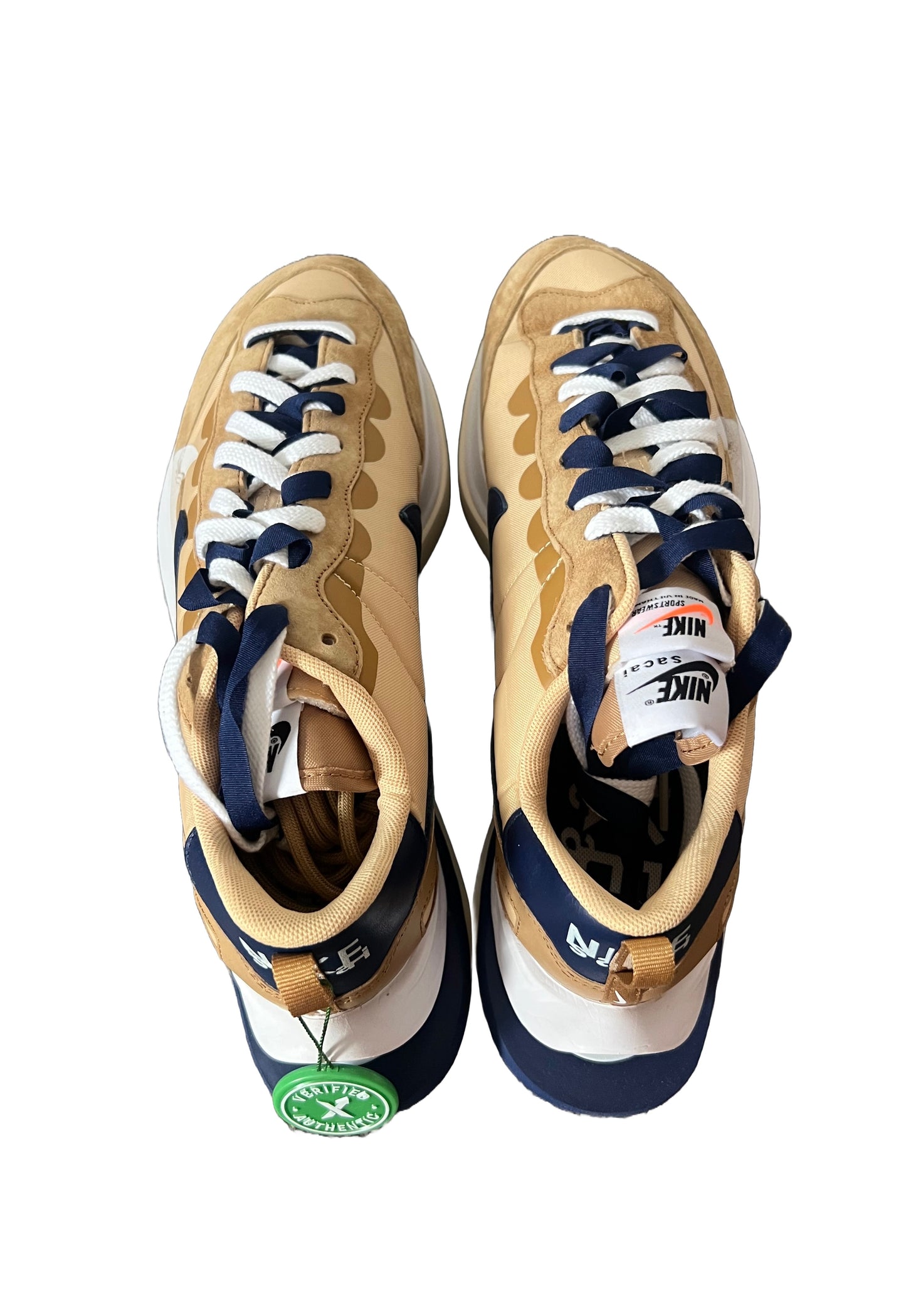 Nike x sacai VaporWaffle 'Sesame Blue Void' DD1875-200