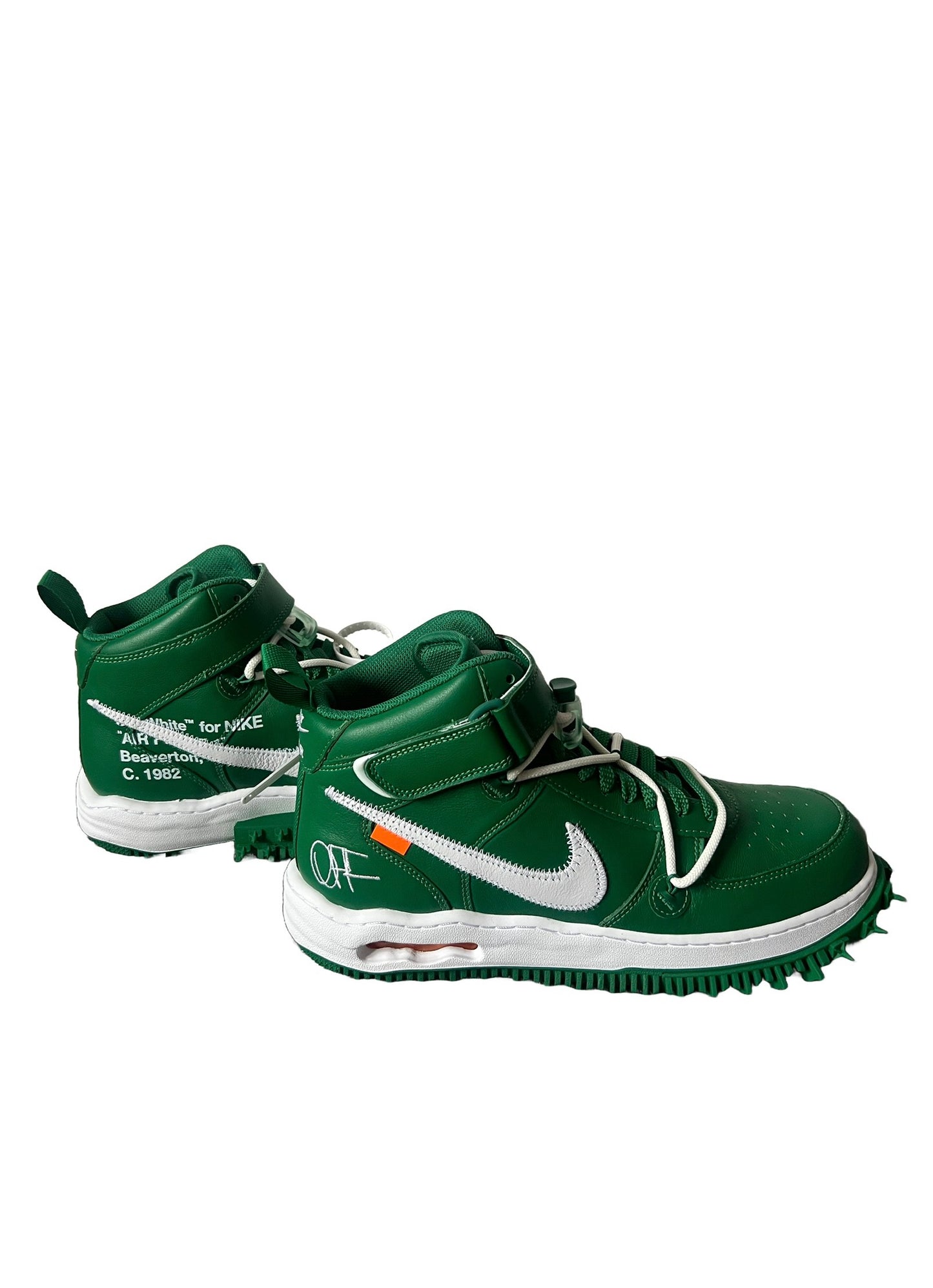 NIKE AIR FORCE 1 MID X OFF-WHITE PINE GREEN