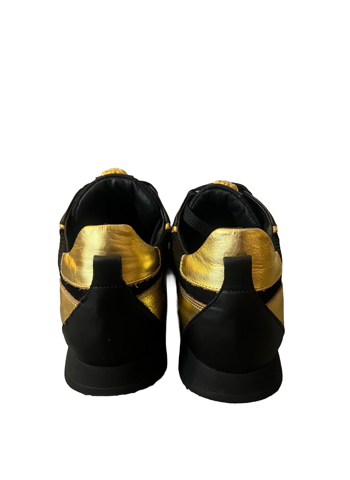 VERSACE GREEK KEY SNEAKERS - BLKGLD