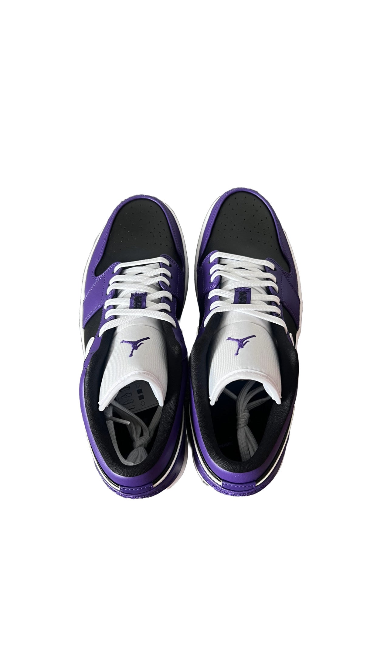 Air Jordan 1 Low 'Court Purple Black' 553558-501
